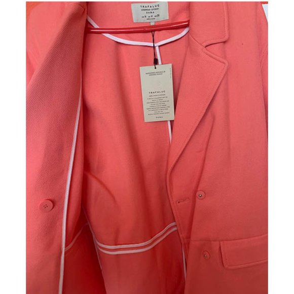 NWT Zara Pink Blazer Jacket | Size M - Picture 5 of 6